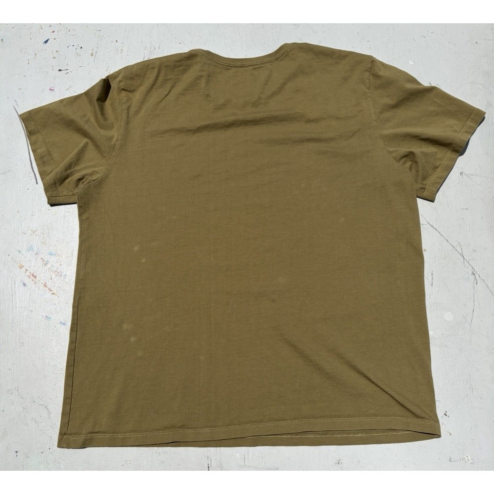 Men's Tecovas Boots T-Shirt Green Logo L Western Leather Modern Texas Logo USA - Picture 9 of 12